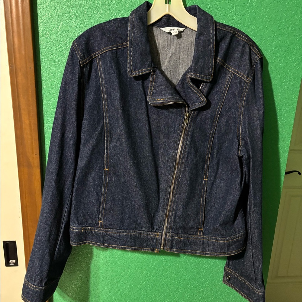 Jack by BB Dakota Dark Blue Jean Jacket